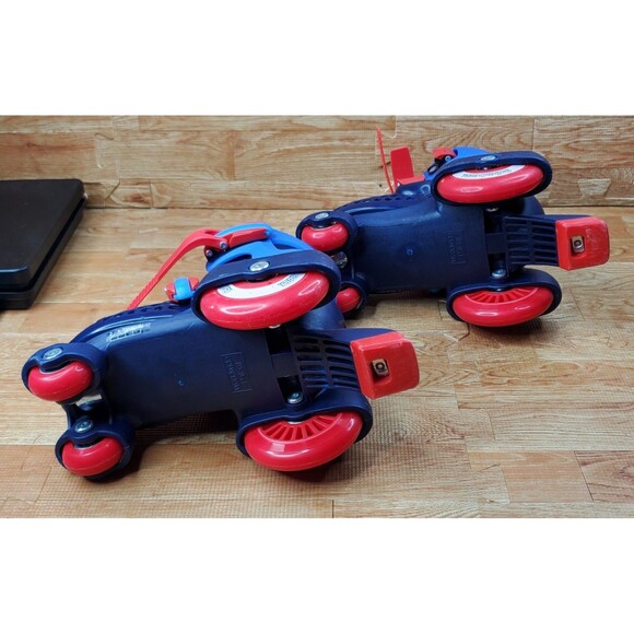 Roller Derby Sport Kids Roller Skates Blue White Red Size 11-2 - Picture 5 of 6